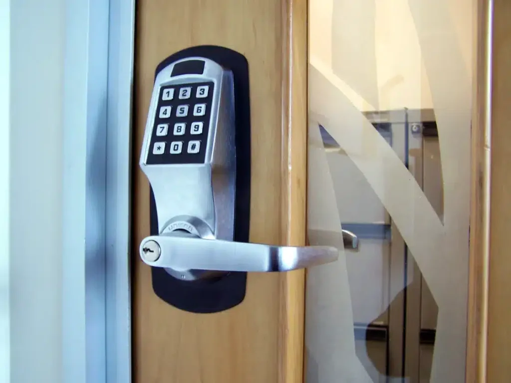 keypad door lock installation Indianapolis