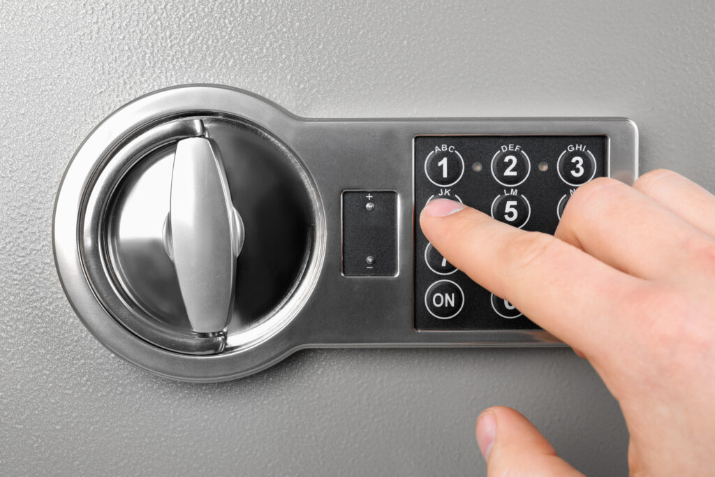 safe locksmith in allisonville opening it